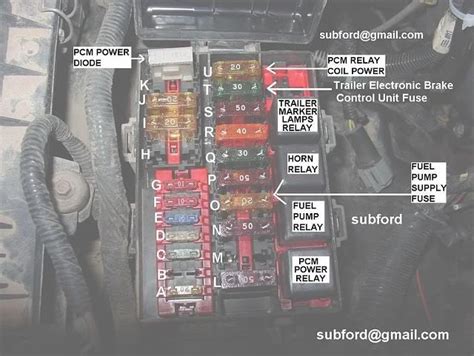 ford crown pcm power relay